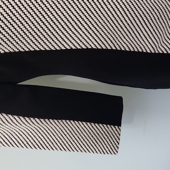 Banana Republic Black & White Textured Dress - Picture 7 of 14